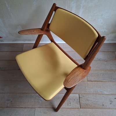 CH28 Lounge Chair by Hans J. Wegner for Carl Hansen & Son, 1950s