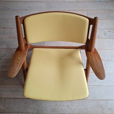 CH28 Lounge Chair by Hans J. Wegner for Carl Hansen & Son, 1950s