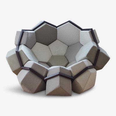 Quartz Armchair by CTRL ZAK & Davide Barzaghi for Biosofa for sale