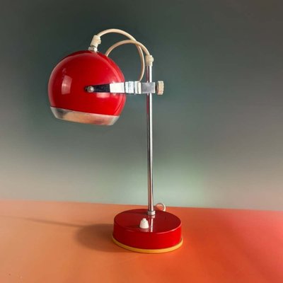 Lampada Da Tavolo A Forma Di Chitarra Rossa, LED Dimmerabile 3 Colori, Ideale Per Musicisti E Studio