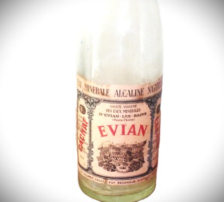 Water Bottles from Evian, 2000, Set of 2 for sale at Pamono