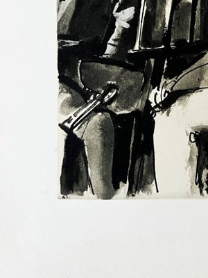 Pablo Picasso、 LE PEINTRE ETSON MODELE Pablo Picasso, Le Peintre et son Modèle I, 1954, Lithograph for