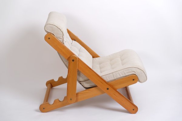 Kontiki Chair and Table in Pine by Gillis Lundgren for Ikea, 1970s