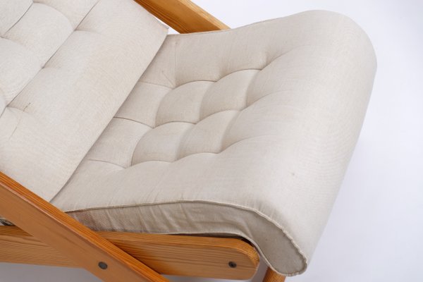 Kontiki Chair and Table in Pine by Gillis Lundgren for Ikea, 1970s