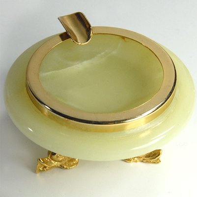 LUOFDCLDDD Posacenere, Posacenere Antivento Vintage con Coperchio per Sigarette Metallo Portatile Frassino Vassoio Di Cenere Sigaro Posacenere Odore Eliminator per All'Aperto All'Interno Mano Stampat