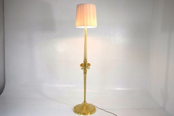 Mid Century Murano Floor Lamp By Ercole Barovier For Toso 1940s Mid Century Murano Floor Lamp By Ercole Barovier For Toso 1940s