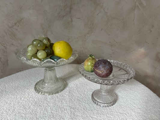 Antike Obstschale aus Glas, 1900 bei Pamono kaufen