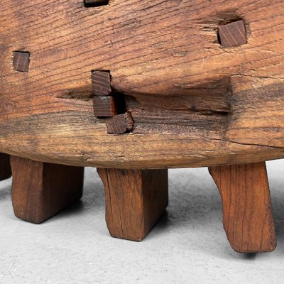 Antique Japanese Wooden Gear Segment, 1890s for sale at Pamono
