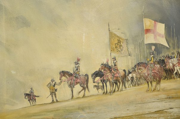 Jean Sobieski, Paesaggio, Olio su tela