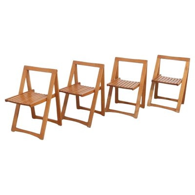 Trieste Chairs by Aldo Jacober for Alberto Bazzani, 1960s, Set of