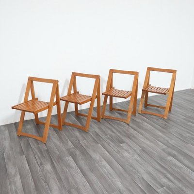 Trieste Chairs by Aldo Jacober for Alberto Bazzani, 1960s, Set of