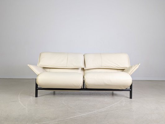 Veranda Sofa in Leather by Vico Magistretti for Cassina, 1980s for