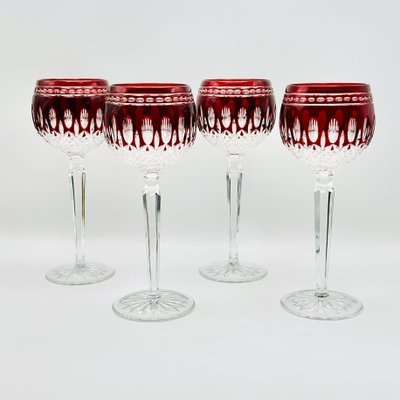 Vintage Crystal Glasses from Waterford, 1980s, Set of 4 for sale at Pamono