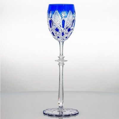 Crystal Tsar Glasses from Baccarat, France, 1906, Set of 4 for