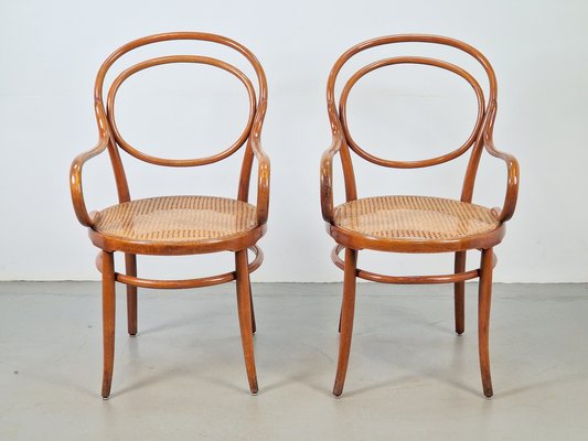 Bentwood Webbing Chairs by Jacob & Josef Kohn for Wiener