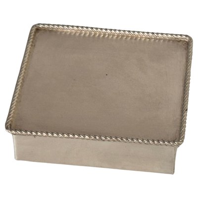 vintage tin cigarette case OLDENDO Metal Cigarette Holder Box King Size Portable Pack 16pcs Regular Size Cigarettes Gifts for Man Women (Gold) : Health & Household Vintage Metal Japanese Repousee Cigarette