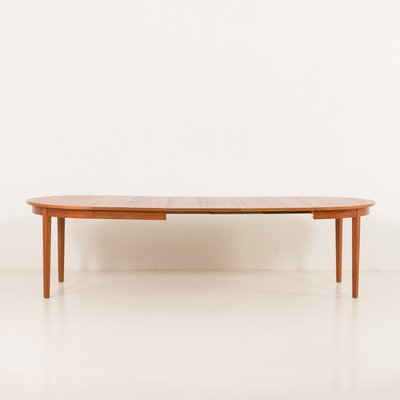 Teak Extendable Dining Table by CJ Rosengaarden, Denmark, 1960s