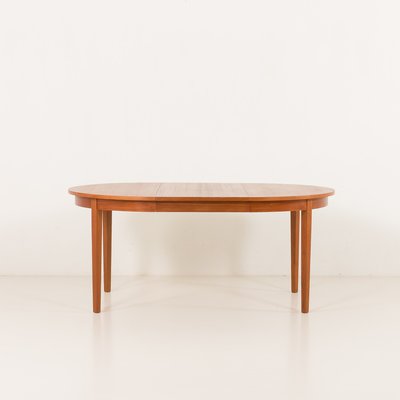 Teak Extendable Dining Table by CJ Rosengaarden, Denmark, 1960s