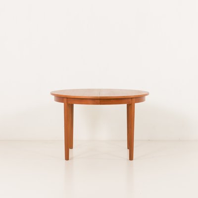Teak Extendable Dining Table by CJ Rosengaarden, Denmark, 1960s