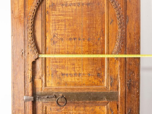 Antique Moroccan Cedar Double Doors, 1700s, Set of 2 for sale at