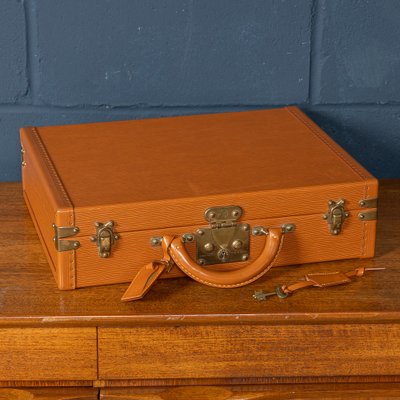 Louis de Coninck松谷コレクション150ケース限定ヴィンテージ 20th Century Presidential Briefcase in Orange Epi Leather from