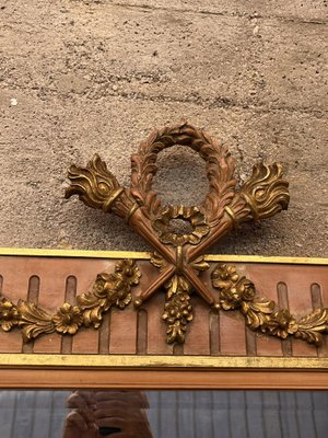 Vintage Louis XVI Style Wall Mirror, 1940s for sale at Pamono