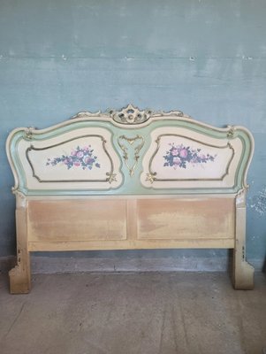 Tête de Lit Style Baroque Vénitien Laquée, 1950s en vente sur