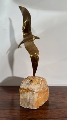 Flying Bird Sculpture by Curtis Jeré, 1970s for sale at Pamono