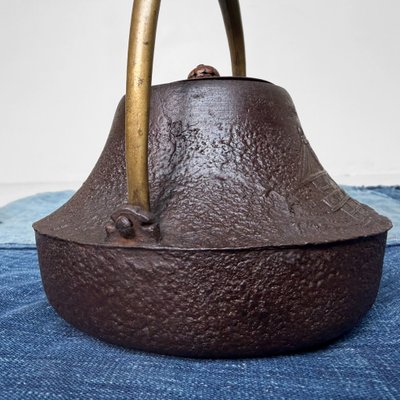 Antique Japanese Tetsubin Traditional Teapot, 1860s for sale at Pamono