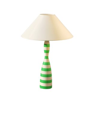Neoclassical Free-Form Marine Table Lamp from Olivier Villatte