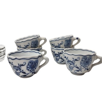 Antique Porcelain Tableware by Carl Teichert for Meissen, 1890s