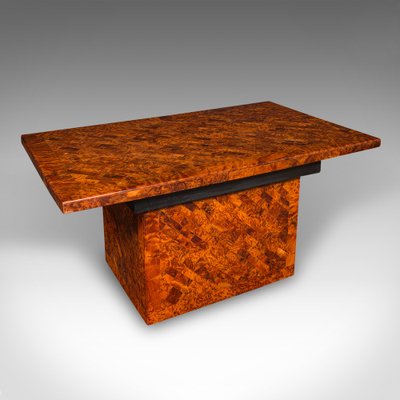 Englischer Vintage Art Deco Couchtisch aus Eibe & Intarsien, 1940er bei  Pamono kaufen