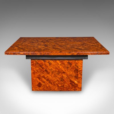 Englischer Vintage Art Deco Couchtisch aus Eibe & Intarsien, 1940er bei  Pamono kaufen