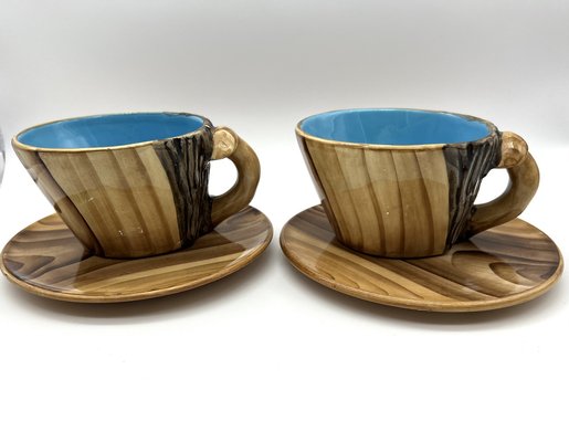 Modernes Teeservice von Grandjean-Jourdan für Vallauris, 1955, 5er Set bei Pamono kaufen