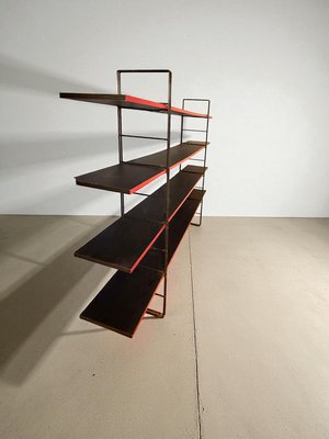 Black and Red Enetri Shelf by Niels Gammelgaard for Ikea, 1980s