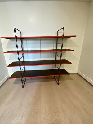 Black and Red Enetri Shelf by Niels Gammelgaard for Ikea, 1980s