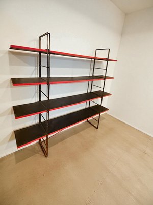 Black and Red Enetri Shelf by Niels Gammelgaard for Ikea, 1980s