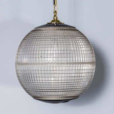 Vintage Holophane Pariser Glaskugellampe, 1960er bei Pamono kaufen