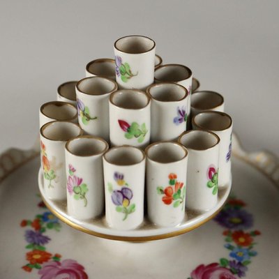 vintage porcelain cigarette holder Antique Cigarette Case in Porcelain from Potschappel, Germany, 20th Century  for sale at Pamono