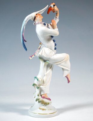 Hoffmann's Tales Mask Dancer Figurine attributed to Paul Scheurich