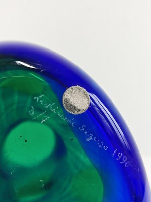 Murano Glass Vase by Archimede Seguso for Tiffany & Co., 1990 for