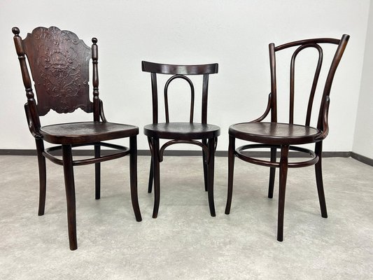 Bentwood No. 54 Chair attributed to Thonet, 1920s for sale at Pamono