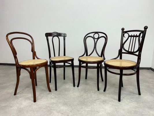 Bentwood Dining Chair from Thonet, 1900 for sale at Pamono
