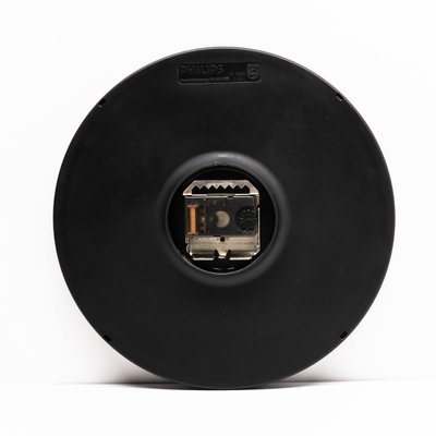 Vintage Wall Clock from Philips, 1980s for sale at Pamono