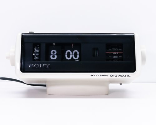Radio Réveil Vintage Sony Digimatic – Modèle Litetime, état Fonctionnel