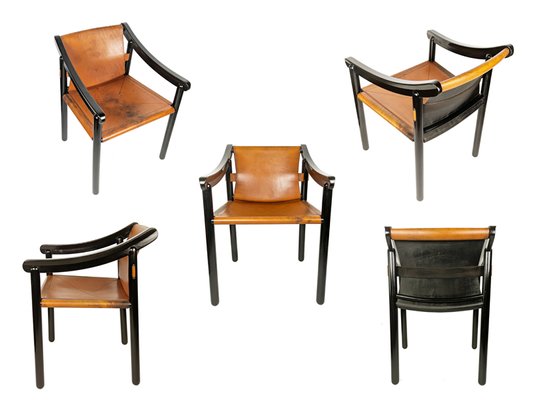 Model 905 Chairs by Vico Magistretti for Cassina, 1960s, Set of 4