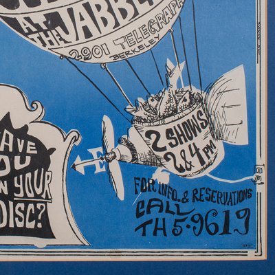 Original Concert Poster, American, Country Joe & the Fish