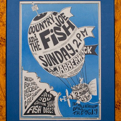 Original Concert Poster, American, Country Joe & the Fish