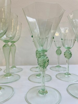 Antique 19th Century Murano Glasses attributed to the Salviati