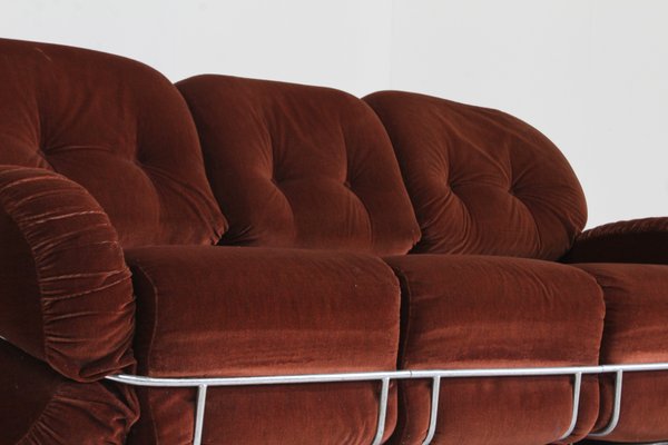 Vintage Okay Sofa by Adriano Piazzesi, 1970s for sale at Pamono